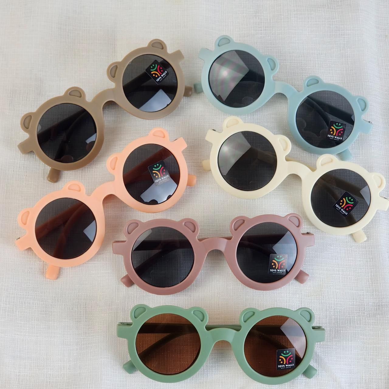 Paquete de 12 Gafas de Sol para Niños con Filtro UV